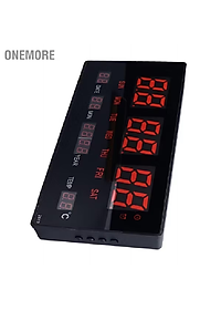 Đồng hồ điện tử treo tường có đèn LED 