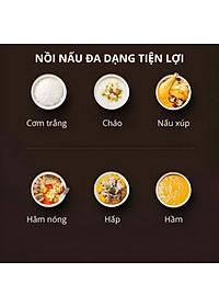 Nồi cơm điện 1.2L Mishio MK387 - Hàng chính hãng