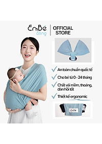 [Cao Cấp] Địu Vải Em Bé Sling Baby Sling Flex/Flex Plus Dễ Địu Êm Vai An Toàn Cho Bé 0–24 Tháng