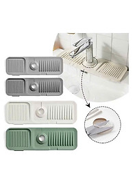 Miếng thoát nước silicon lót vòi rửa chén, tấm thoát nước silicon bồn rửa chén