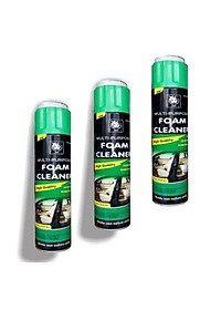 Chai xịt tẩy nội thất ghế da, nỉ ô tô - văn phòng FOAM CLEANER