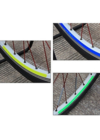 Đề Can Phản Quang Miếng Dán Vành Bánh Xe Đạp Leo Núi Bánh 16 icnh (8 miếng/ bộ)