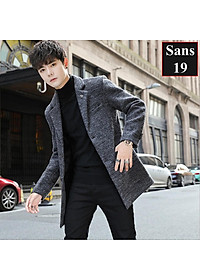 Áo Khoác Dạ Nam Dáng Ngắn Áo Dạ Nam Dáng Vest Sans19 Sans Shop