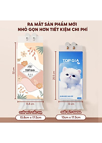 Thùng 10 bịch giấy treo đa năng 4 lớp 1000 tờ GiaGia, Top Gia, Khăn rút vệ sinh treo tường