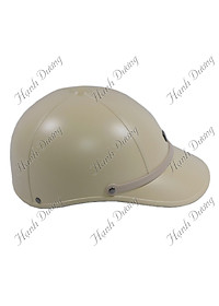 Nón bảo hiểm kết nam gắn mặt sắt nhỏ, có 4 khía gân nổi đẹp mắt, dùng chơi thể thao, đi xe máy - Hạnh Dương