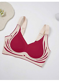 Áo lót nữ su đúc không đường may nâng ngực cài sau 4 móc 2837