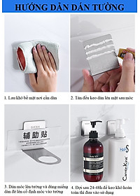 Móc Dán Treo Cổ Chai Lọ Nước Rửa Tay Dầu Gội Đầu Sữa Tắm Xà Phòng Dán Tường Siêu Chắc - HÀNG LOẠI 1 - CHÍNH HÃNG MINIIN