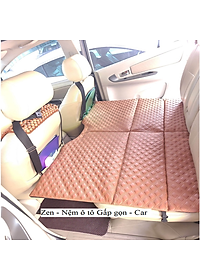 Nệm ghế sau Ô tô cho nhiều dòng xe, Nệm Không bơn hơi, Nệm nằm ô tô gấp gọn. kích thước 140 x 80 Cm. Nệm Ghế cho xe 4 chỗ - xe 5 chỗ - xe 7 chỗ