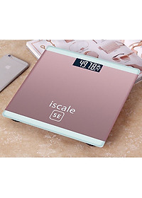 Cân sức khỏe điện tử iSCALE cân tối đa 180kg - Cân điện tử 180kg - Hàng chính hãng
