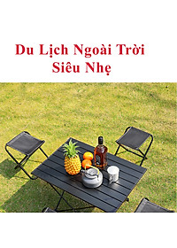 Ghế Mini Gấp Gọn KUNBE Phù Hợp Du Lịch Dã Ngoại Cắm Trại Câu Cá Đợi Chờ Tàu Xe
