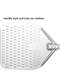 Aluminum Metal Pizza Peel for Easy Storage, Gourmet Luxury Pizza Paddle for Baking Homemade Pizza Bread