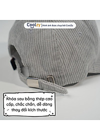 Mũ lưỡi trai trơn ️ Nón kết chất nhung tăm Hàn Quốc cao cấp form unisex nam nữ N28