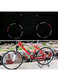 Đề Can Phản Quang Miếng Dán Vành Bánh Xe Đạp Leo Núi Bánh 16 icnh (8 miếng/ bộ)