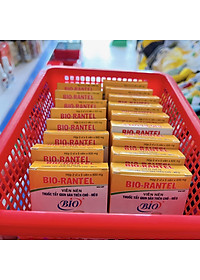 Vỉ 5 Viên Xổ Giun Tẩy Giun Sán Cho Chó Mèo Bio-Rantel 600mg
