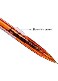 Bút Chì Bấm Thân Giữa Pentel PD105C Ngòi 0.5mm | Dễ Dàng Bấm Chì | Thiết Kế Thân Trong Đẹp Mắt