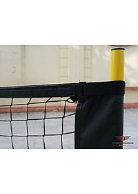 Trụ lưới di động Pickleball tập luyện, có bánh xe di chuyển, thiết kế nhỏ gọn. Trụ lưới pickleball kích thước tiêu chuẩn 670 x 71 x 91.5 cm thích hợp dùng trong nhà và ngoài trời