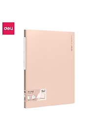 File lá A4 đựng tài liệu nhiều ngăn Nusign Deli - Tệp đựng tài liệu 30/40 lá chất liệu PP cao cấp tiện lợi nhiều màu sắc