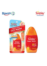 Kem chống nắng Sunplay cực mạnh dạng sữa Sunplay Super Block SPF 81, PA++++ 30g