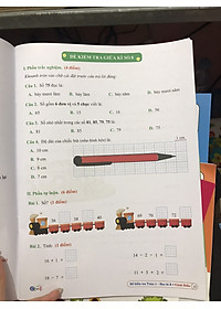 Đề kiểm tra Toán 1 học kì 2 ( Cánh Diều )