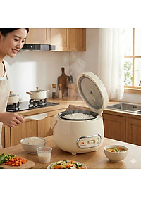 Nồi cơm điện 1.2L Mishio MK387 - Hàng chính hãng