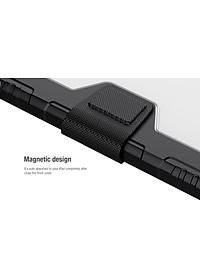 Bao da cao cấp cho iPad 10.2 inch 2019/2020 hàng chính hãng Nillkin Bumper Leather có nắp bảo vệ camera