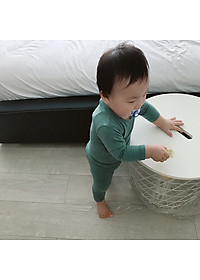 Bộ ngủ mặc nhà cạp cao trẻ em, chất cotton tự nhiên co giãn mềm mịn, nhiều màu phù hợp cho cả bé trai và gái | MB19