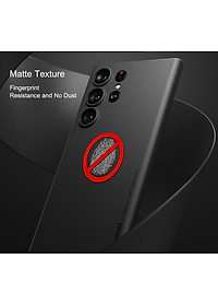 Ốp lưng nhám chống sốc siêu mỏng 0.3mm cho Samsung Galaxy S23 Ultra hiệu Memumi có gờ bảo vệ camera - Hàng nhập khẩu