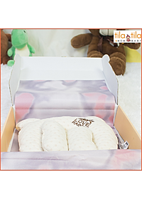 Gối Cao Su Non Cho Em Bé Loại Cao Cấp Chính Hãng Tila-Tila Thương Hiệu Đức Mã TG02 Chống Méo Đầu, Bẹp Đầu, Nghẹo Cổ, Còm Lưng Bé