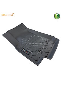 Thảm lót sàn xe ô tô VinFast Fadil Nhãn hiệu Macsim chất liệu nhựa TPE cao cấp màu đen