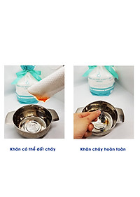Khăn lau mặt dùng 1 lần Likado cho trẻ em và ngưới lớn kt 20*20cm( 1 cuộn 50 khăn)