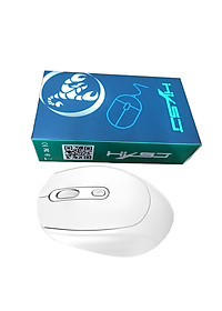 Chuột không dây HXSJ M107 wireless 2.4Ghz  sạc pin, chồng ồn, DIP1600 chuyên dùng cho máy tính, laptop, tivi - Hàng chính hãng