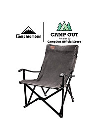 Ghế cắm trại campingmoon campoutvn cắm trại dã ngoại du lịch ghế câu cá xếp gọn tay cầm sang trọng glamping vài thoáng khí  F-1003C-H A248