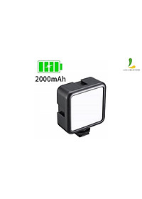 Đèn hỗ trợ quay phim chụp ảnh ULANZI VL49 - Đèn Led chuyên dụng cho máy ảnh và điện thoại - Hàng nhập khẩu