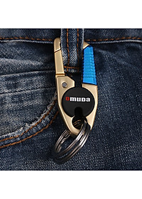 Móc khóa đa năng OMUDA (Màu Vàng Đồng + Xanh)