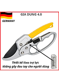 Kéo cắt cành cộng lực chuyên dụng Germany -dụng cụ làm vườn đa năng
