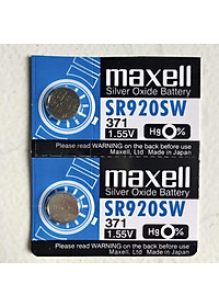 Pin Maxell Nhật Bản SR920SW / 371 / G6 Hàng Chính Hãng Made in Japan