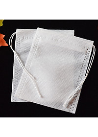 Set 100 túi lọc trà vải không dệt- sản phẩm có nhiều kích thước