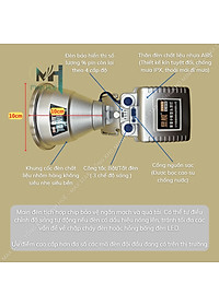 Đèn pin đội đầu siêu sáng XJ 9158 chiếu xa 1000m tích điện 12 giờ đổi 3 màu tặng kèm dây đeo đầu thay thế Đèn đội đầu