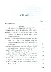 Hỏi - Đáp Môn Kinh Tế Chính Trị Mác - Lênin (Dùng cho bậc đại học hệ chuyên và không chuyên lý luận chính trị)