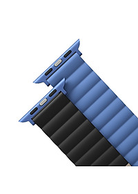 Dây đeo UNIQ Revix Reversible Magnetic Silicone Strap (38/40/41mm) dành cho Apple Watch 1~7/ SE-Hàng chính hãng