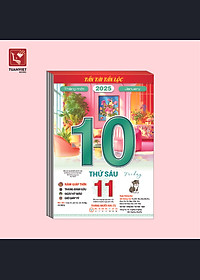 LỊCH BLOC 2025 TUANVIET BOOKS - Block lịch kích cỡ (24x35cm, 20.5x30.5cm, 17x24cm, 10x14.5cm) - Mẫu ngẫu nhiên