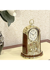 Đồng Hồ Để Bàn Rhythm 4SG713WS23 - Nâu (18.1 x 29.3 x 12.3 cm)