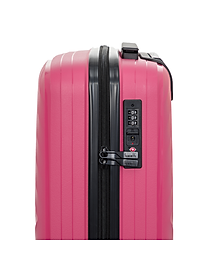 Vali Kéo Du Lịch Lug Azure Lusetti S20/S24 LS1159: Nhựa PP Chống Bể Vỡ, Khóa TSA An Ninh Quốc Tế