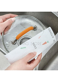 Cuộn Giấy Lau Nhà Bếp Đa Năng GROFA Nhiều Cỡ - Hàng Chính Hãng ( Họa tiết ngẫu nhiên)