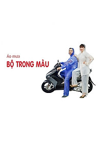 Bộ quần áo đi mưa trong màu Rando ASPC-01 che chở cho người thân yêu của bạn ( GIAO MÀU NGẪU NHIÊN)