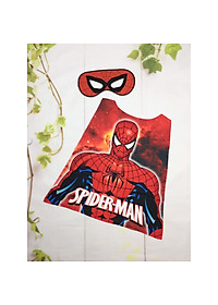 Đồ bộ thun bé trai siêu nhân nhện-Spider man từ 10-40Kg-giặt không vở hình-H&N