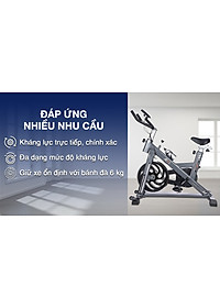 Xe đạp tập thể dục spining Airbike Sport - Hàng chính hãng