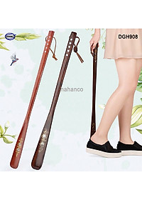 Nơi bán Đón gót giày cho mọi tư thế gỗ tự nhiên nguyên khối - Dài 70cm (DGH908) Cho giày Nam & Nữ