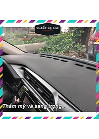 Thảm Taplo Da Carbon xe Mitsu Xpander 2018 2019 2020 cao cấp