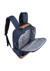 Balo Laptop Du Lịch Thời Trang Cao Cấp SAKOS MATURA Phối Da Dành Cho Laptop 15.6 Inch (15.6")